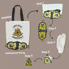 Money Foldable Tote Bag