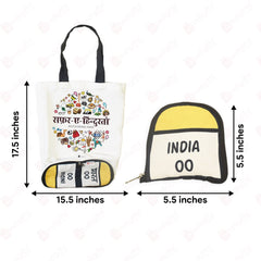 Foldable Tote Bag of India