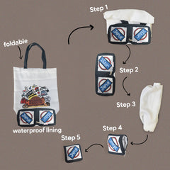 Jaipur Convertible Tote Bag