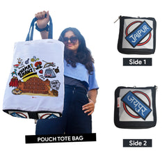 Jaipur Convertible Tote Bag