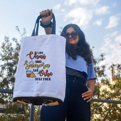 Chai Samosa Convertible Tote Bag