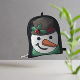 Snowman Foldable Tote Bag