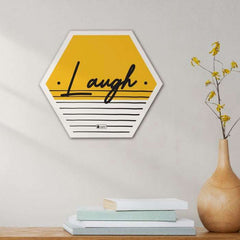 Indigifts Diwali Decoration Items for Home Décor Hexagon Wall Decor Poster Frame