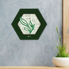 Indigifts Diwali Decoration Items for Home Décor Hexagon Wall Decor Poster Frame