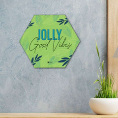 Indigifts Diwali Decoration Items for Home Décor Hexagon Wall Decor Poster Frame