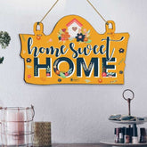 Home Sweet Home Printed Wooden Home Entrance Decor