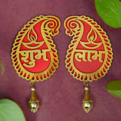 Bunting Clay Diwali Diya Wall Hanging with Mukhwas