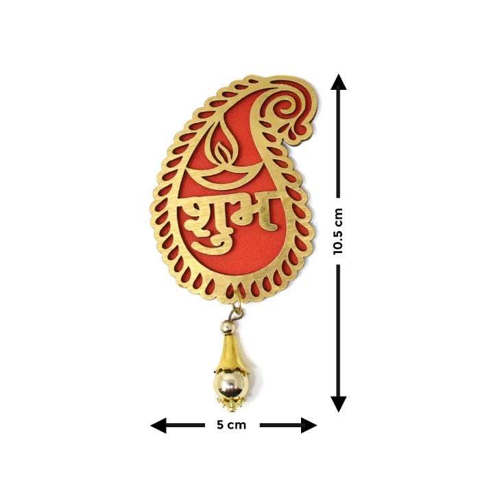 Bunting Clay Diwali Diya Wall Hanging with Mukhwas