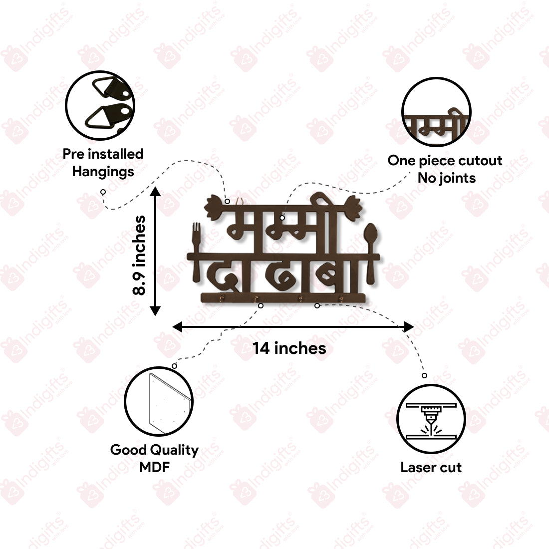 kitchen hanging organiser Mummy da dhabha