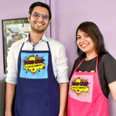 Head Chef Always in Command And Sous Chef Digital Printed Apron