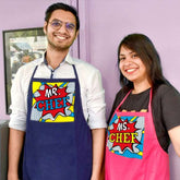 Mr. and Ms. Chef Digital Printed Apron
