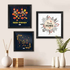 Deck-up Décor Set of three Wall Poster Frames Combo