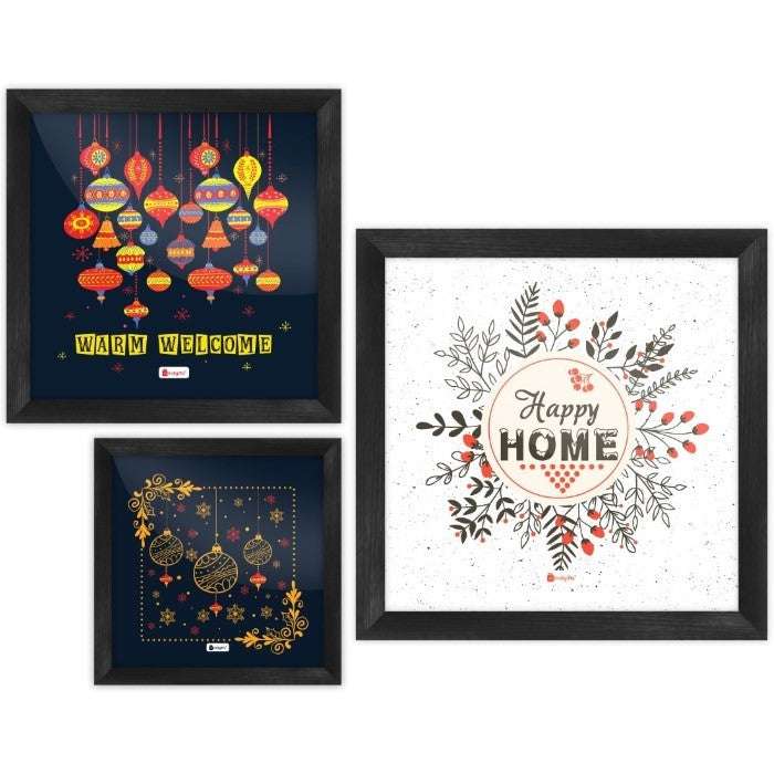 Deck-up Décor Set of three Wall Poster Frames Combo