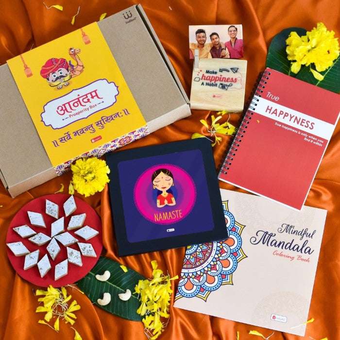 Home Decor Frame Diary Mandala Coloring Book Mukhwas with Cookie Box