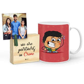 Mangta Mug with Mini Frame (Red)