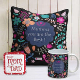 Mumma You are the Best Printed Cushion & Coffee Mug Gift for Mother