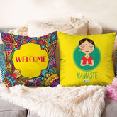 Ethnic Printed Set of 2 Cushion Covers