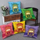 Good Luck Truck Art Set of 5 Cushion Covers