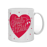 Love Expression Inside heart White Coffee Mug