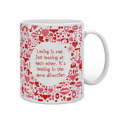 Randomize Love Symbols Red Coffee Mug