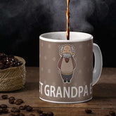 Coffee Mug with Best Grandpa Ever Print