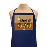 Daddy's Cooking Cap Brown Apron