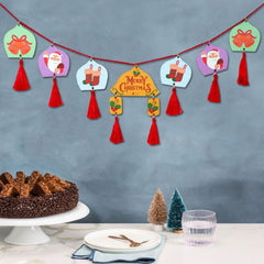 Tasseled Bunting Christmas Trinket