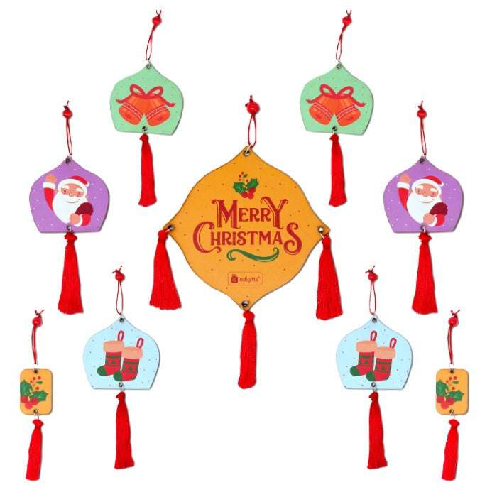 Christmas Sprinted Tree Hangings