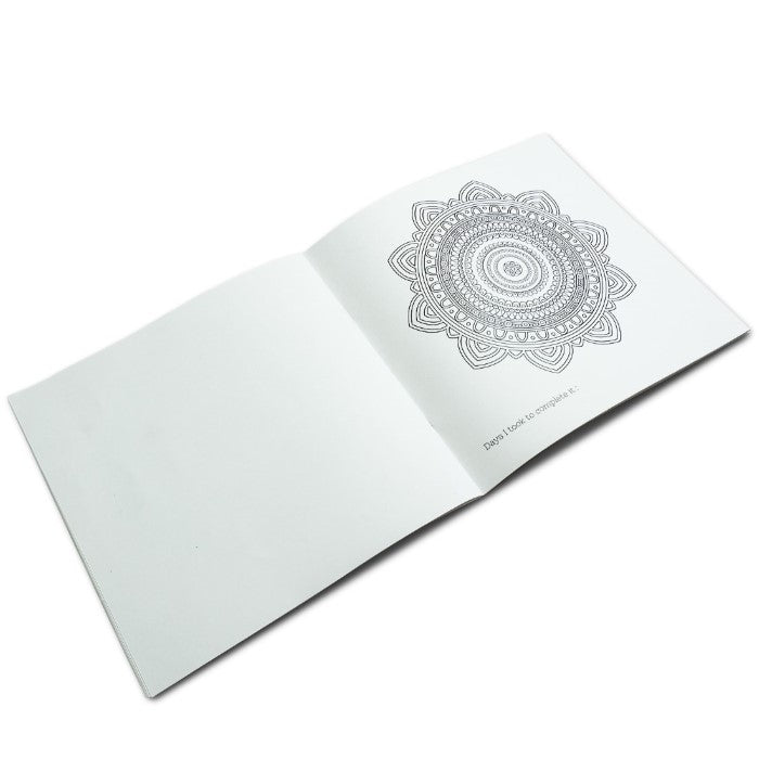 Wall Hanging with Mandala Coloring Book DIY Lights and Cookie Box