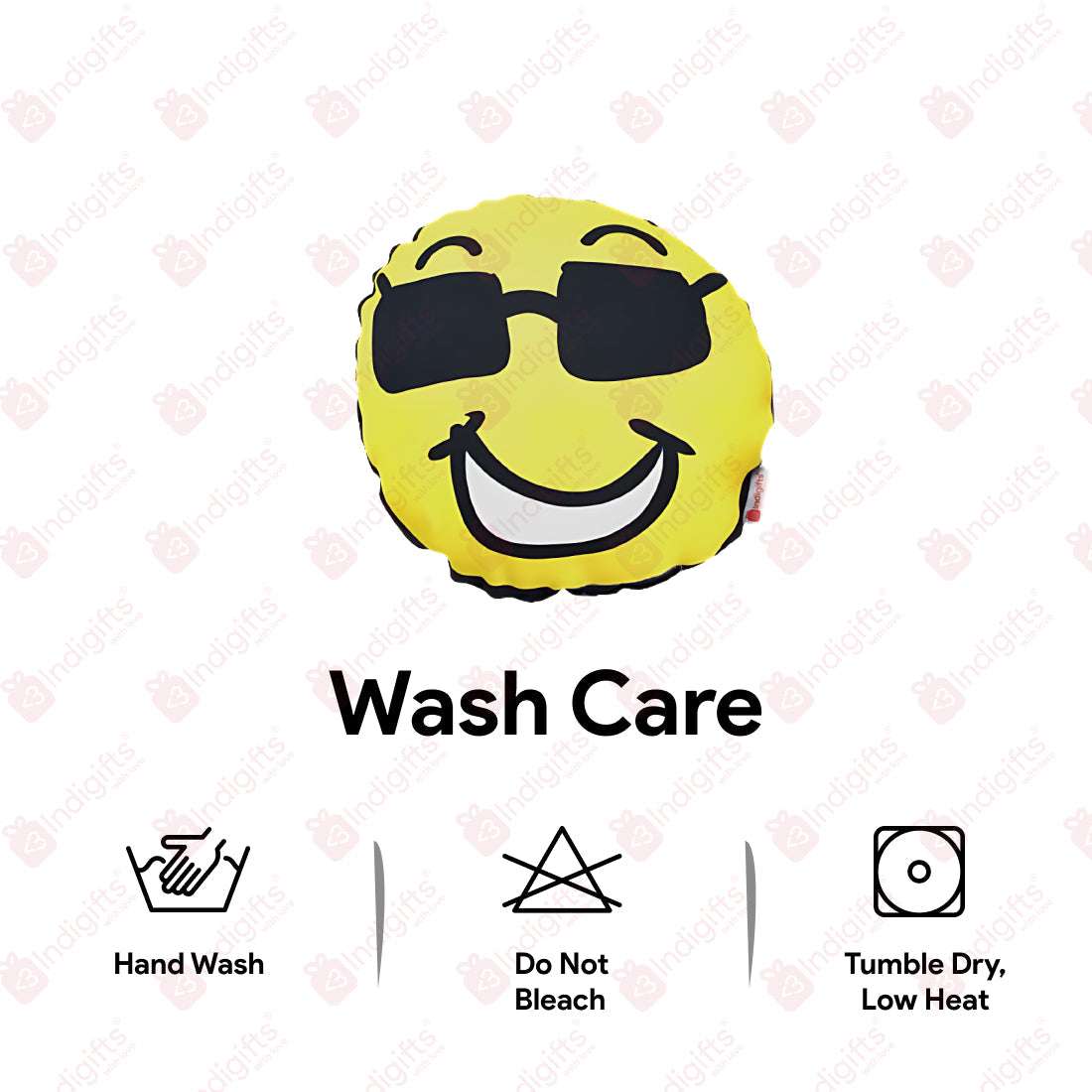 Smile Shape Cushion - Discovering India