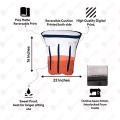 Tea Shape Cushion - Discovering India