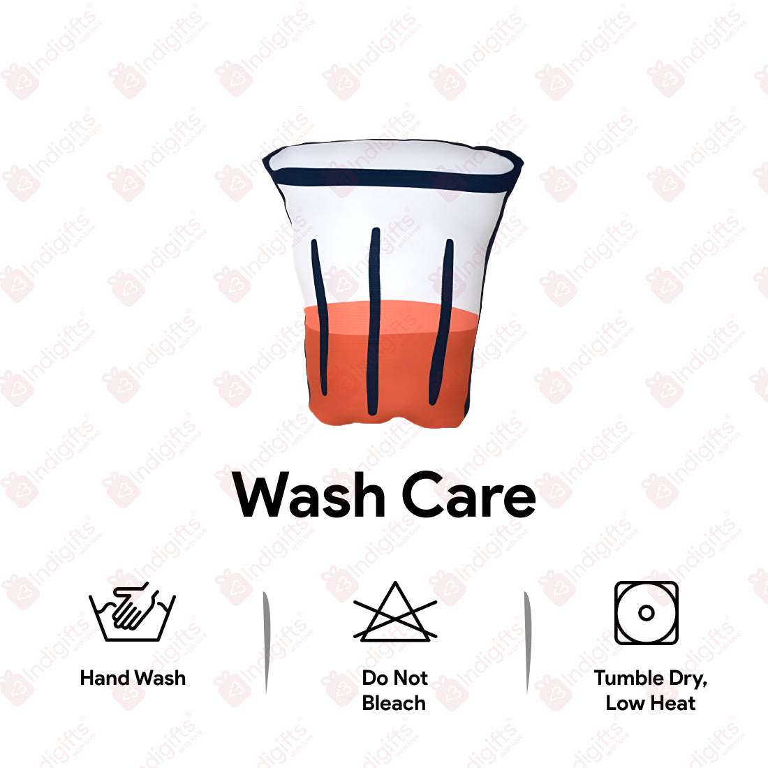 Tea Shape Cushion - Discovering India