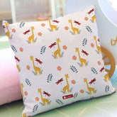Indigifts Half-N-Half Giraffe Printed Kids Cushion
