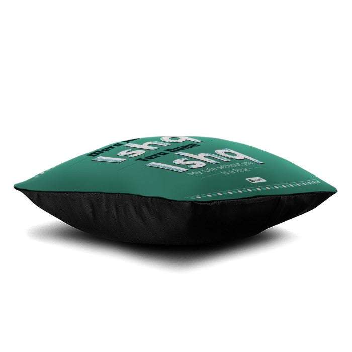 Naam Ishq Cushion Cover Valentines Day Gift