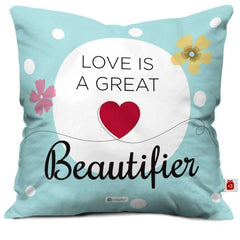 Love Beautifier Cuddle Cushion with Cover Valentines Day Gift