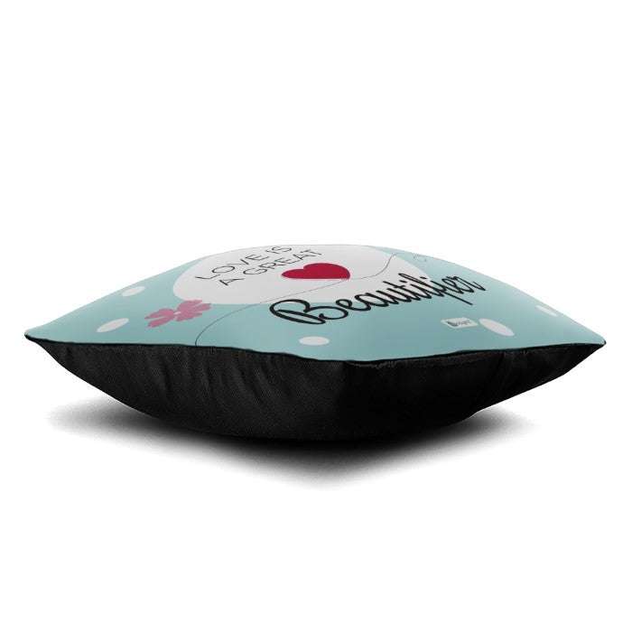 Love Beautifier Cuddle Cushion with Cover Valentines Day Gift