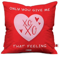 All Hearts Reversible Cushion with Cover Valentine Gift