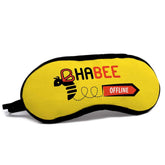 Fusion Bhabhi Inspired From Bee Artwork Yellow Eye Mask