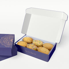 Wall Hanging DIY Diwali Lights with Sweet Greet Box of Cookies