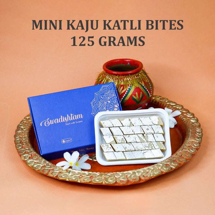 Frame with Mandala Coloring Book Magnets Mini Kaju Katli Bites (125 gm)