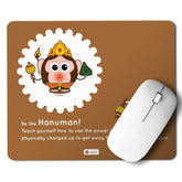 Brown Mouse Pad Mousepad for Laptop Be like Hanuman