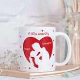 Couple Silhouette White Coffee Mug
