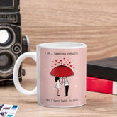 Kissing Couple Pink Coffee Mug