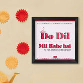 Do Dil Mil Rahe Hai Wall Poster Frames Valentines Gift