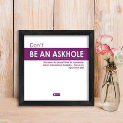 Poster Frame for Wall Unique Quotes Printed Poster Frame For Home Decoration