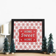 Home Sweet Home Wall Poster Frame