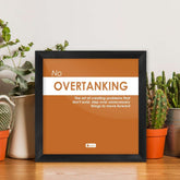 Funny Wall Quotes for Home and Office Décor | Brown Poster Frame | Funky Quotes Printed Wall Posters, Unique Gift Idea for Friends, Poster Framed for Wall