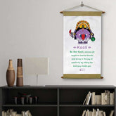 Scroll with Be Like Kaali Printed