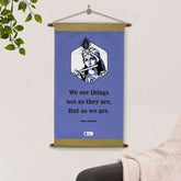 Lord Krishna Motivational Quote Scroll
