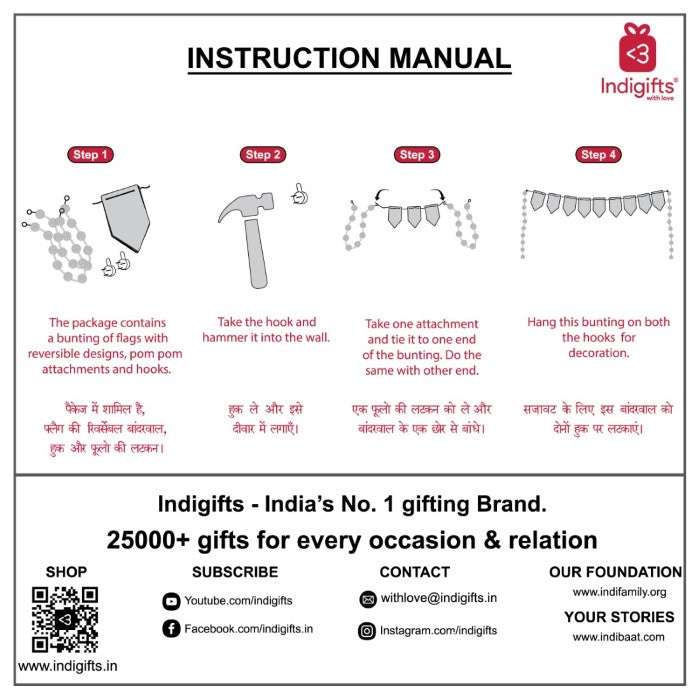 Designer HAPPY DIWALI Toran and Vibrant Kundan Rangoli